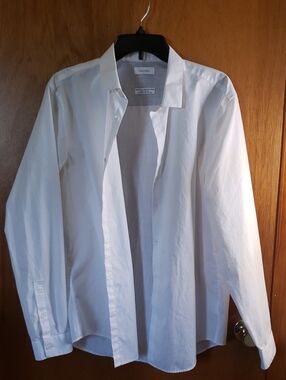 Calvin Klein | Shirts | Calvin Klein Sage Green Collared Dress Shirt |  Poshmark